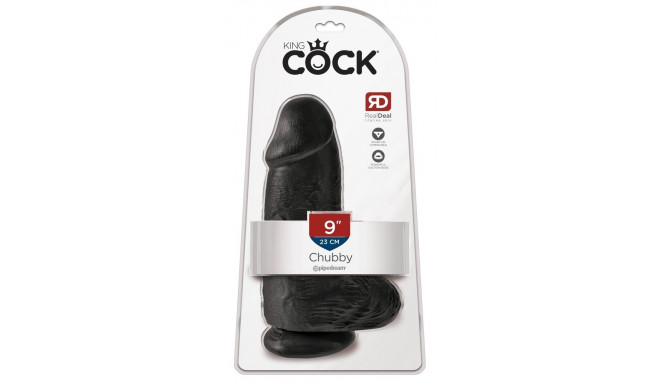 Dildo z przyssawką Chubby 23 cm King Cock