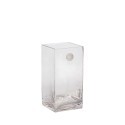 Vase IN HOME 10x10xH20cm, clear glass