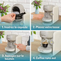 Bosch Tassimo Finesse TAS16B7, capsule machine (cream)