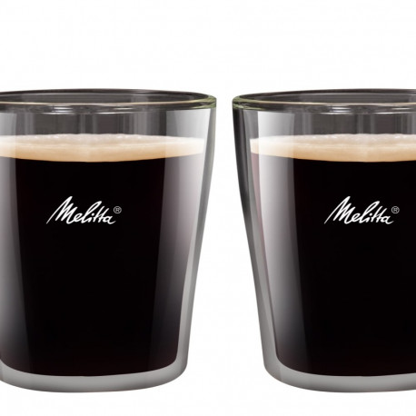 Melitta glass cups 80ml 2pcs