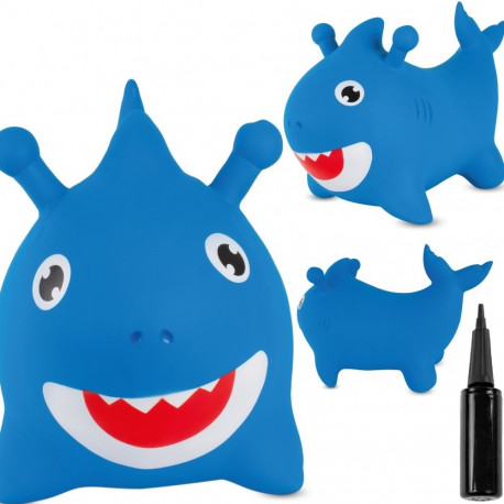 Baby Shark kummist hüppeloom 62cm koos pumbaga, sinine