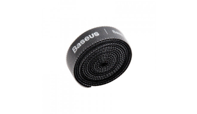 Baseus Colourful Circle Velcro Straps 1m Black