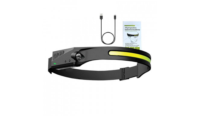Superfire HL65 headlamp flashlight, 120lm, USB-C