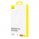Magnetic Phone Case for iP 13 Baseus OS-Lucent Series (Clear)