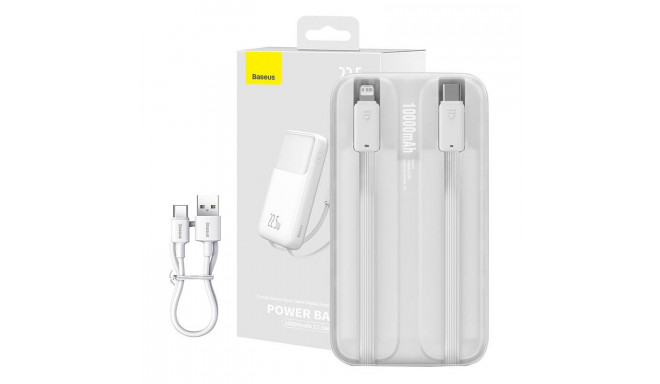 Powerbank Baseus Comet 10000mAh, 22.5W (white)