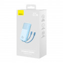Powerbank Baseus Comet with USB to USB-C cable, 10000mAh, 22.5W (blue)