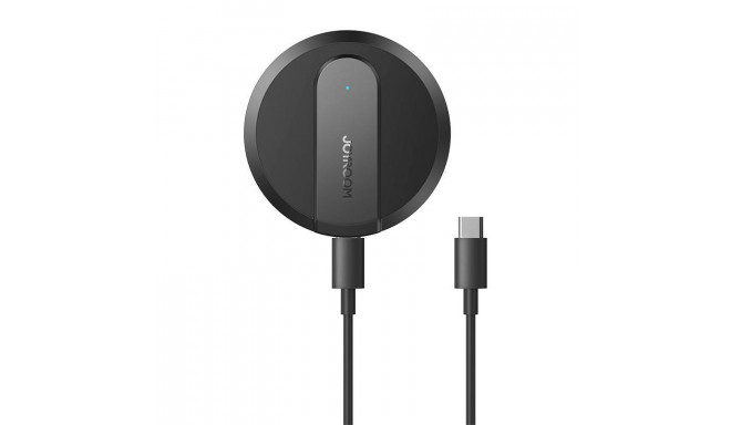 Joyroom JR-A28 ultra-thin magnetic induction charger, 15W (black)