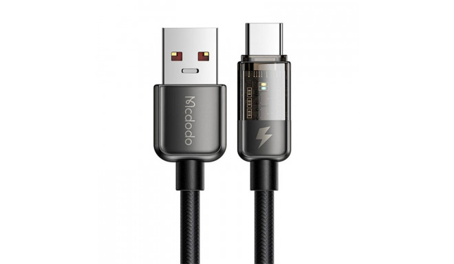 Cable USB-C  Mcdodo CA-3150, 6A, 1.2m (black)
