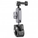 TELESIN Universal Handlebar Tube Clamp Mount for sport cameras (aluminum)