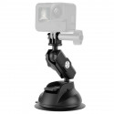 TELESIN Universal Suction Cup Holder with phone holder and action camera mounting TE-SUC-012