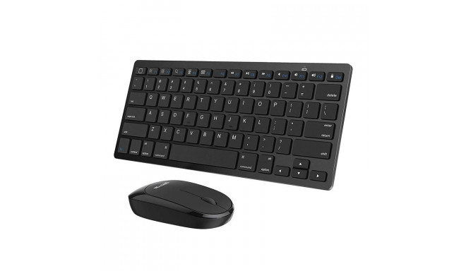 Mouse and keyboard combo Omoton (Black)