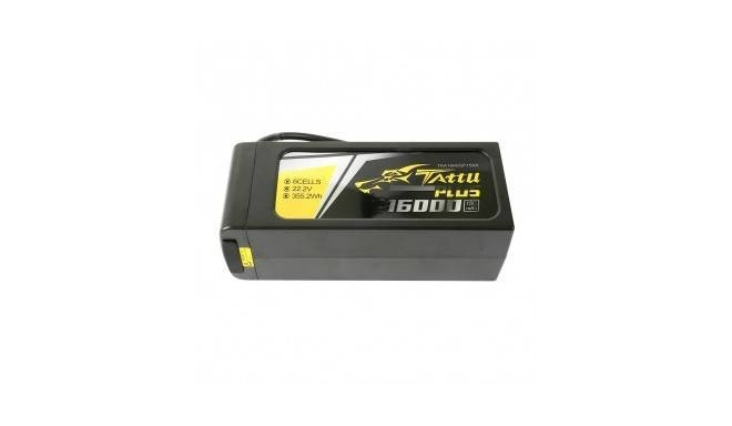 Battery Tattu Plus 16000mAh 22.2V 15C 6S1P LiPo AS150+XT150