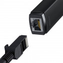 Network adapter Baseus Lite Series USB-C to RJ45 (black)