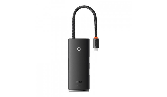 Baseus Lite Series Hub 6w1 USB-C to 2x USB 3.0 + USB-C + HDMI + SD/TF (black)