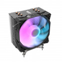 CPU active cooling Darkflash S11 LED (heatsink + fan 120x130) black