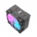 CPU active cooling Darkflash S11 LED (heatsink + fan 120x130) black