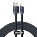 Baseus Crystal Shine cable USB to USB-C, 100W, 1.2m (black)