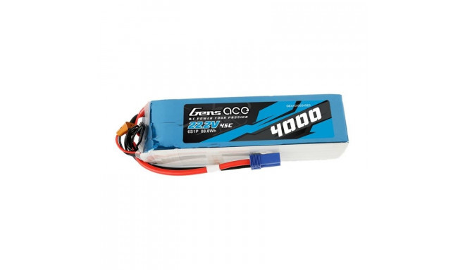 Gens Ace 4000mAh 22.2V 45C 6S1P battery