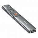 Baseus Orange Dot Multifunctionale remote control for presentation, with a laser pointer - gray