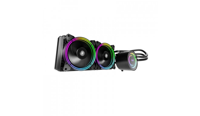 PC Water Cooling AiO Darkflash TR240 RGB 2x 120x120 (black)