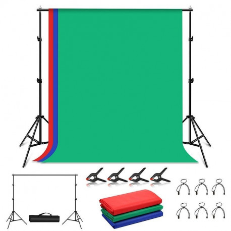 Puluz taustafooni kinnitus 2x2m + taust 3tk PKT5204