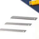 Cutter 9mm 10 pcs blade head Deli Tools EDL-DP092 (silver)
