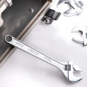 Adjustable Spanner 15" Deli Tools EDL015A (silver)