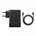Travel Charger Baseus GaN2 Pro Quick  2x USB + 2x USB-C, 100W, EU (Black)