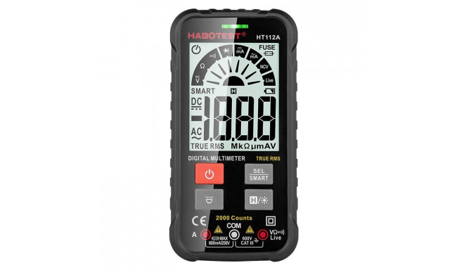 Digital Universal Multimeter Habotest HT112A True RMS