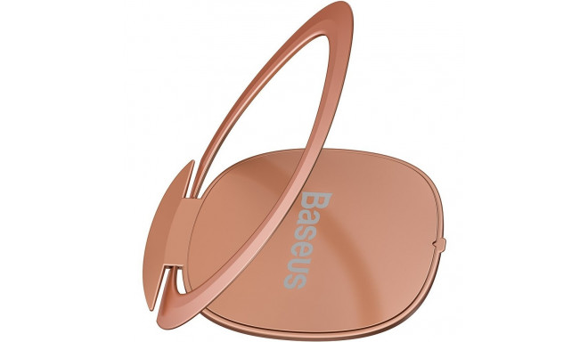 Baseus Invisible Ring holder for smartphones (rose gold)