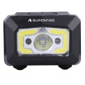 Headlight with non-contact switch Superfire X30, 500lm, USB