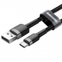 Baseus Cafule cable USB-C 2A 2m (Gray+Black)