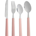 Cutlery Set Stainless steel Plastic Pink Silver (6 Units)