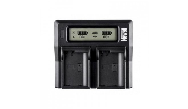 Newell DC-LCD two-channel charger for NP-FP, NP-FH, NP-FV series batteries
