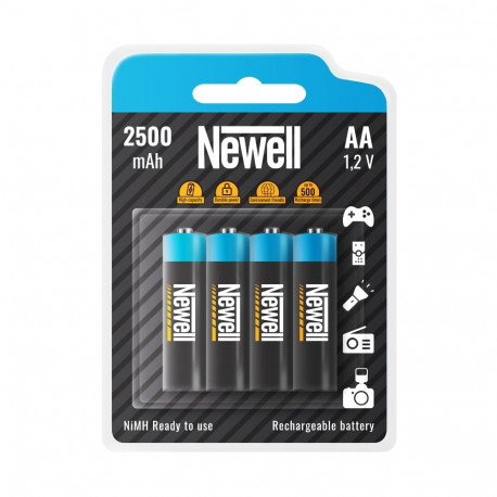 Newell Rechargeable NiMH AA 2500 x4