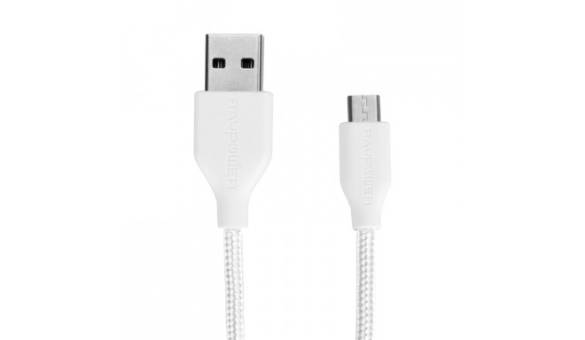 Micro USB Cable Sync and Charge 0,9m white