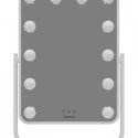 Humanas HS-HM01 White make-up mirror with LED lighting