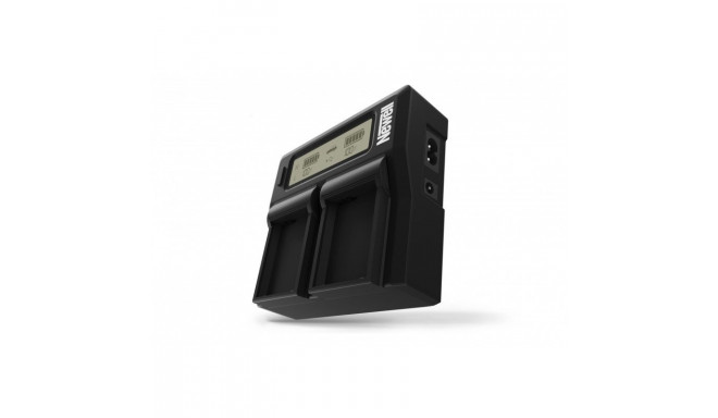 Newell DC-LCD dual-channel charger for BP-955/975 batteries for Canon