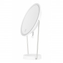 Humanas HS-ML01 makeup mirror with LED backlight - white