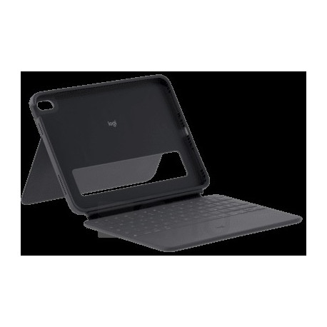 Logitech Rugged Folio iPad 10Gen / 11Gen Graphit QWERTZ