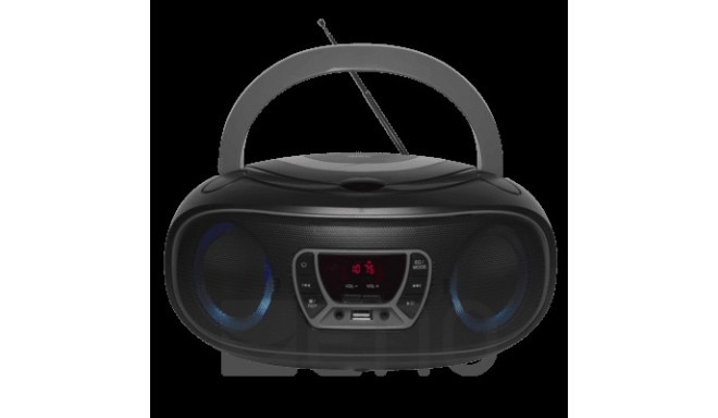 Denver TCL-212BTGREY BT Boombox CD/MP3/USB grau