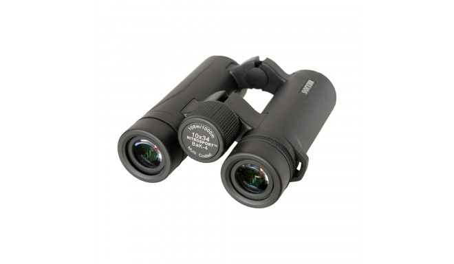 Binocolo Professionale Ziel X-PRO 10x34 - Prismi BAK4, Rivestimento Multi Green, Impermeabile, Per Birdwatching, Trekking E Sport