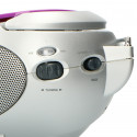 Portable stereo FM radio with CD player Lenco SCD24PU