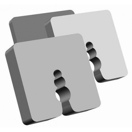 LEV ELEM sokliprofiili jaoks 4mm 50tk(12)