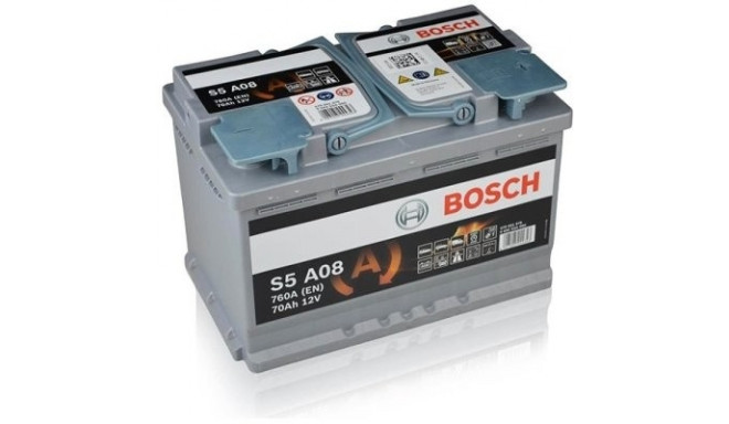 Bosch AGM S5 A08 70Ah 760A 278x175x190 -