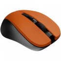 CANYON MW-1, 2.4GHz wireless optical mouse with 4 buttons, DPI 800/1200/1600, Orange, 103.5*69.5*35m