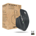 Logitech MX Master 3S for Business Mouse RF Wireless + Bluetooth, Laser, 8000 DPI, Graphite