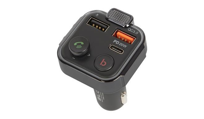 BLOW 74-166# FM transmitter 87.5 - 108 MHz Bluetooth Black