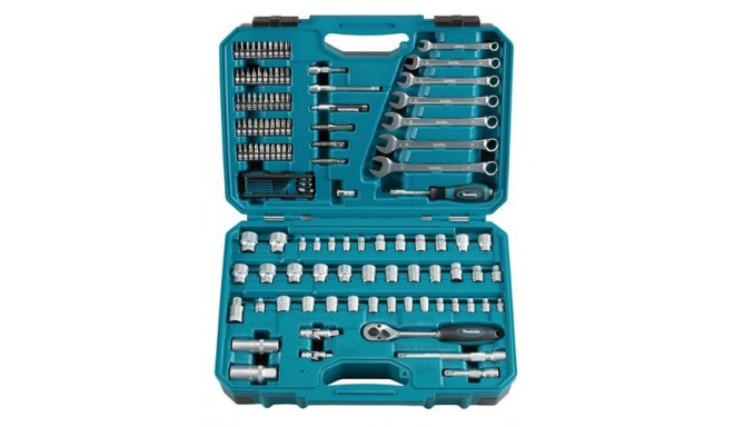 Makita E-06616 mechanics tool set 120 tools