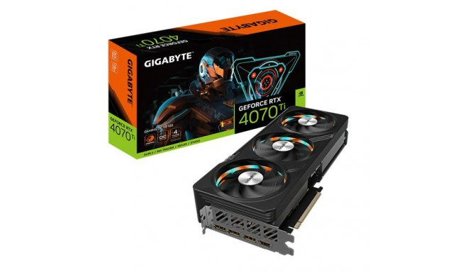 Gigabyte videokaart Gaming GeForce RTX­­ 4070 Ti OC V2 12G NVIDIA GeForce RTX 4070 Ti 12GB GDDR6X